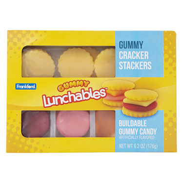 Kraft Gummy Lunchable Cracker Stacker 6.2oz Box 