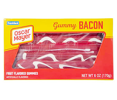 Kraft Gummy Oscar Mayer Bacon 6oz Box 