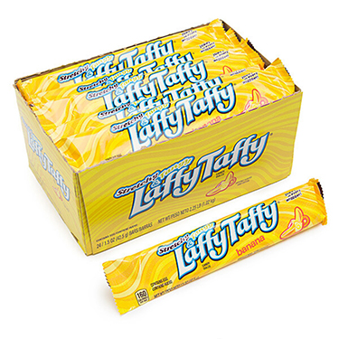 Laffy Taffy Bar Banana 24ct Box 