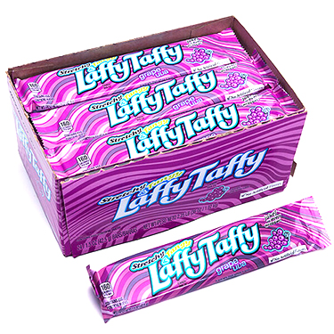 Laffy Taffy Bar Grape 24ct Box 