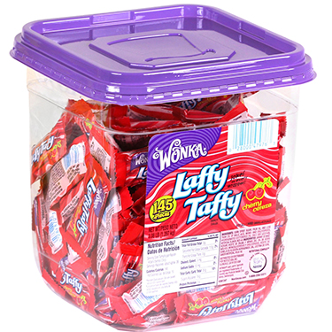 Laffy Taffy Mini Cherry 145ct Tub 