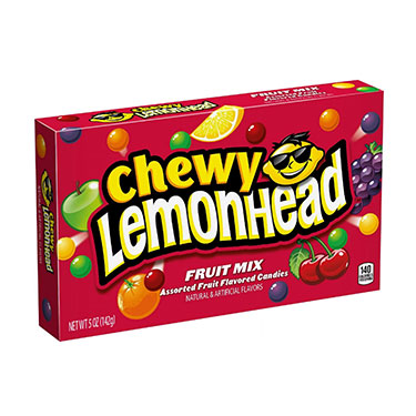 Lemonhead Chewy Fruit Mix 5oz Box 