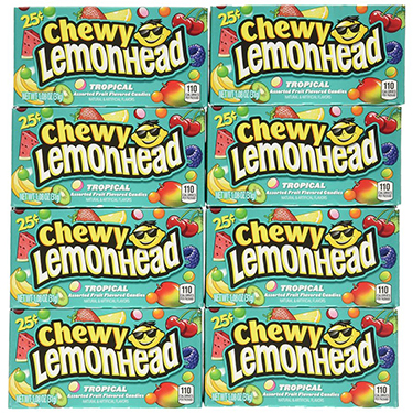 Lemonhead Chewy Tropical 24ct Box 