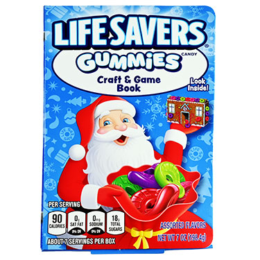 Life Savers Gummies Christmas Game Book 