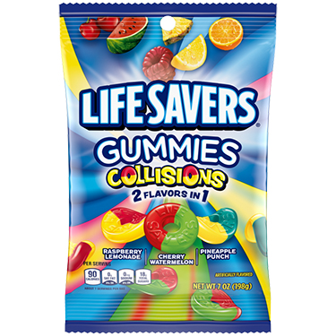 Life Savers Gummies Collisions 7oz Bag 