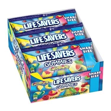 Life Savers Gummies Collisions Share Size 15ct Box 