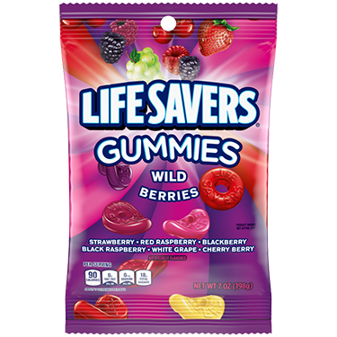 Life Savers Gummies Wild Berries 7oz Bag 