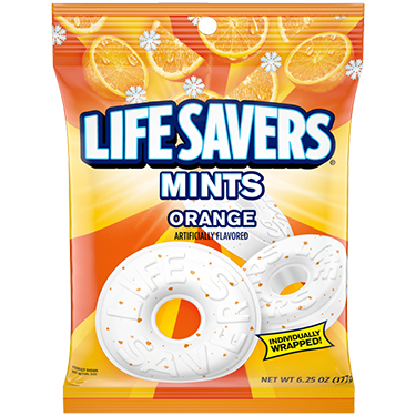 Life Savers Mints Orange 6.25oz Bag 