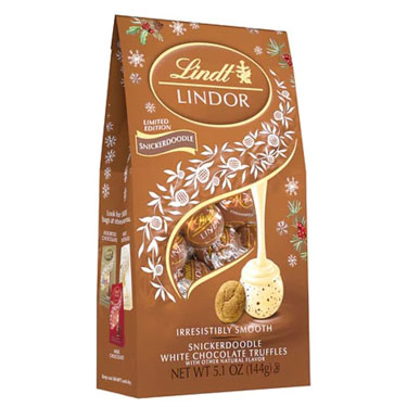 Lindor Holiday Snickerdoodle 5.1oz Bag 