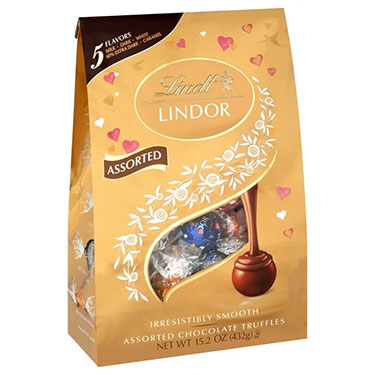 Lindor Valentines Assorted 15.2oz Bag 