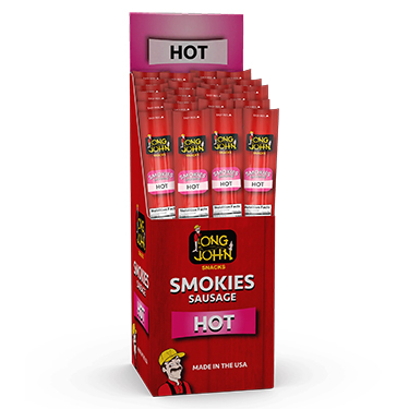 Long John Smokies Hot 1oz 24ct Box 