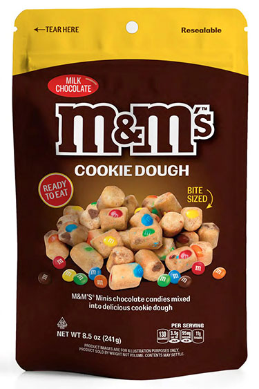 M and M Cookie Dough 8.5oz Bag 