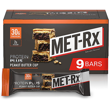 MET Rx Protein Plus Peanut Butter Cup 9ct Box 