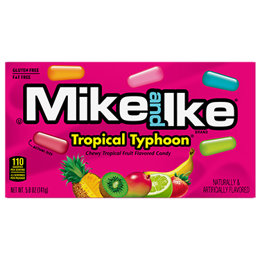 Mike and Ike Tropical Typhoon 4.25oz Theater Box 