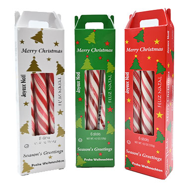 Atkinson Red and White Peppermint Sticks Stocking Stuffer 