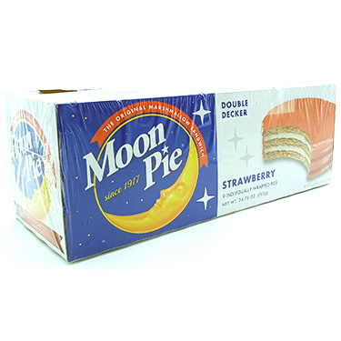 Moon Pie Double Decker Strawberry 9ct Box 