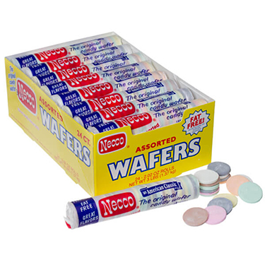 Necco Wafers Assorted 24CT Box 