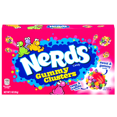 Nerds Gummy Clusters 3oz box 