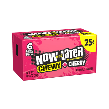 Now and Later Chewy Cherry 24ct Box 