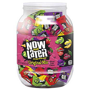 Now and Later Original Mix Mini Bars Tub 