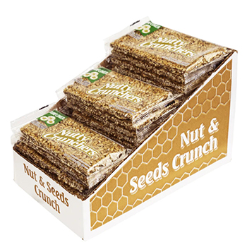 Nutty Crunchers Sunflower 2.25oz Bars 24ct Box 