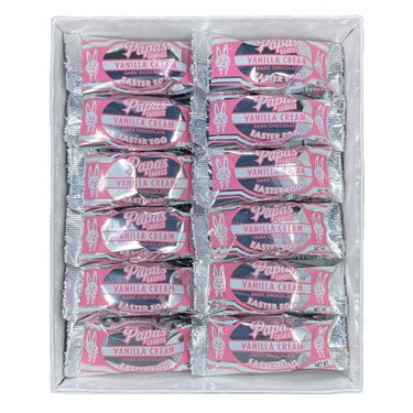 Papas Chocolate Covered Vanilla Cream Eggs 24CT Box 