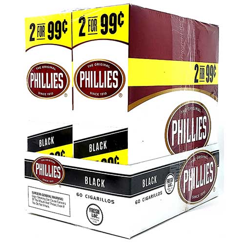 Phillies Cigarillos Black 30ct 