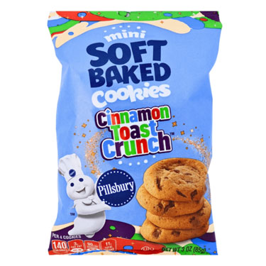 Pillsbury Soft Baked Mini Cinnamon Toast Crunch 3oz Bag 6ct 