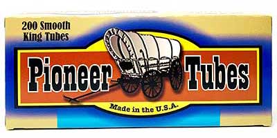 Pioneer Smooth Light Cigarette Tubes 200ct 