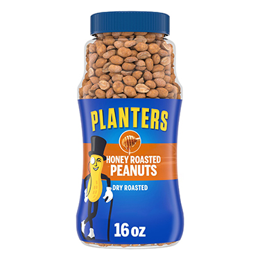 Planters Honey Roasted Peanuts 16oz Jar 