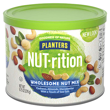 Planters Nutrition Wholesome Nut Mix 9.75oz Can 