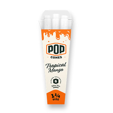 Pop Cones 1.25 Tropical Mango 6pk 