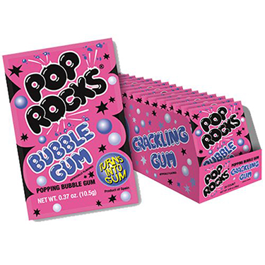 Pop Rocks Crackling Gum 24ct Box 