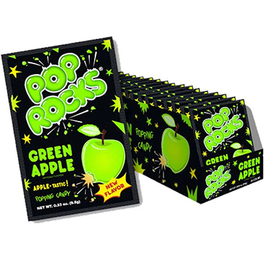 Pop Rocks Green Apple 24ct Box 