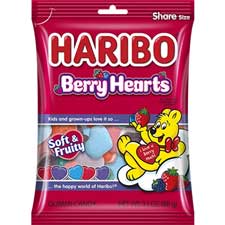 Haribo Valentine Berry Hearts 3.1oz Bag