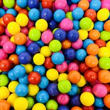 Alberts Color Splash Mini Gumballs Assorted 2lb