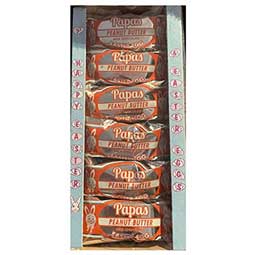 Papas Milk Chocolate Covered Peanut Butter Opera Cream Eggs 6ct Box