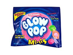 Charms Blow Pop Minis Assorted 3.5oz Resealable Pouch Expires January 11th 2026