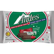 Andes Valentines Assorted Thins 9.4oz Bag