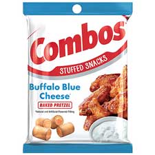 Combos Buffalo Blue Cheese Baked Pretzel 6.3oz Bag