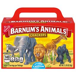 Barnums Animal Crackers 2.13oz Box