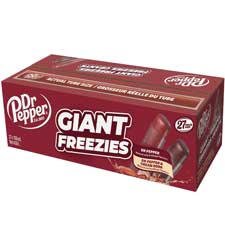 Kisko Giant Freeze Pops Dr. Pepper 27ct Box