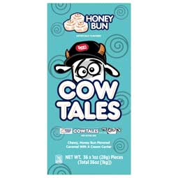 Goetzes Cow Tales Honey Bun 36ct Box Expires August 1st 2026