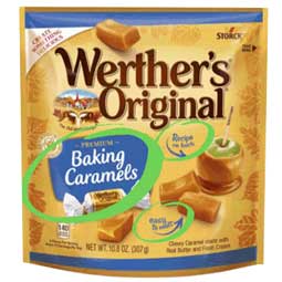 Werthers Original Fall Baking Caramels 10.8oz Bag