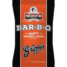 Grippo's Montgomery Inn Wavy BBQ Potato Chips 8oz Bag