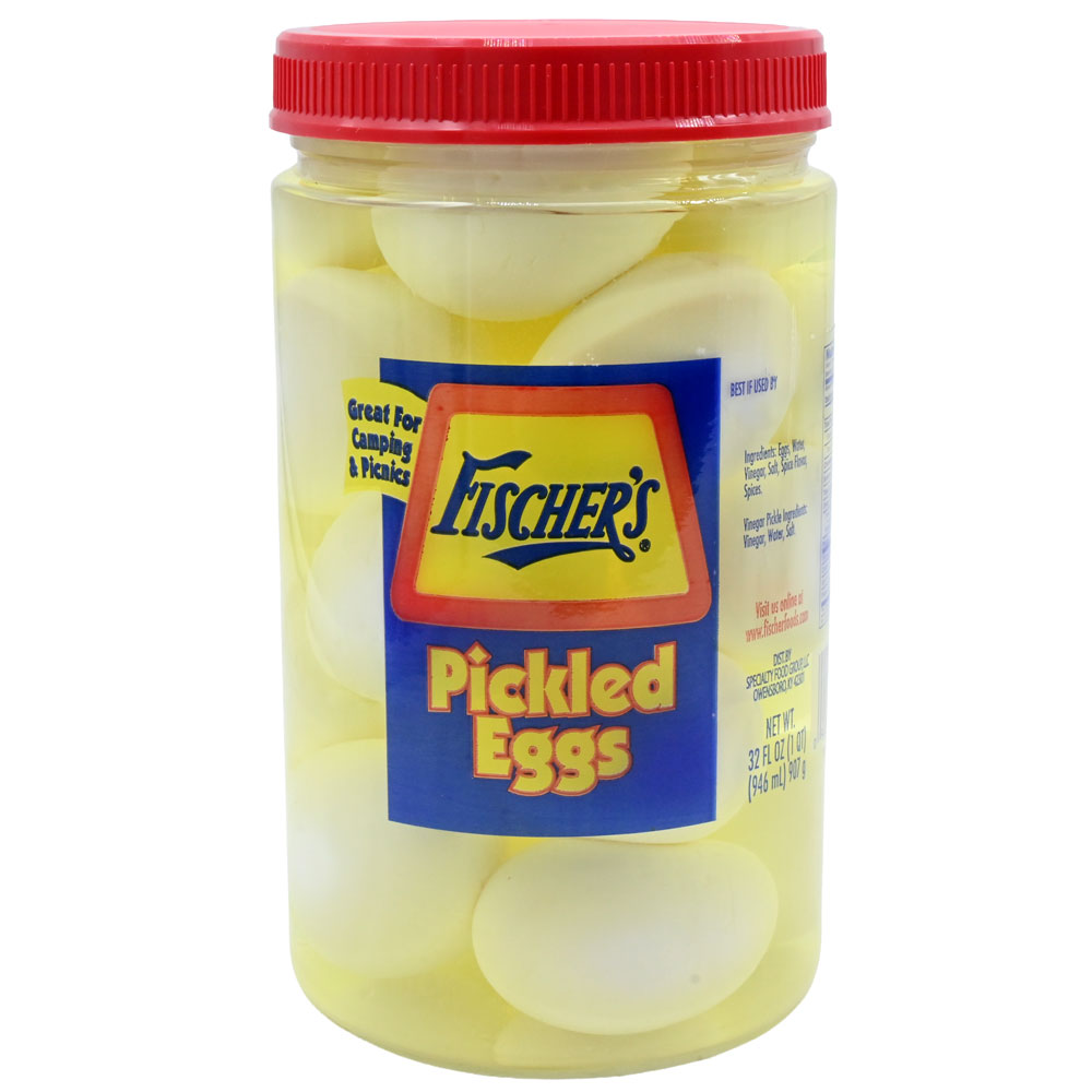 Fischers Pickled Eggs 32oz Jar