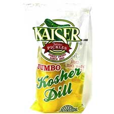 Kaiser Jumbo Kosher Dill Pickle Pouches 12ct Box