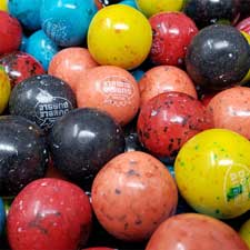 Dubble Bubble 1 Inch Gumballs Berry Blast 850 Count Case