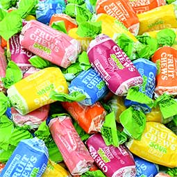 Tootsie Roll Fruit Chews Sour Assorted 1 lb