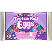 Tootsie Roll Easter Eggs Unwrapped 8oz Bag